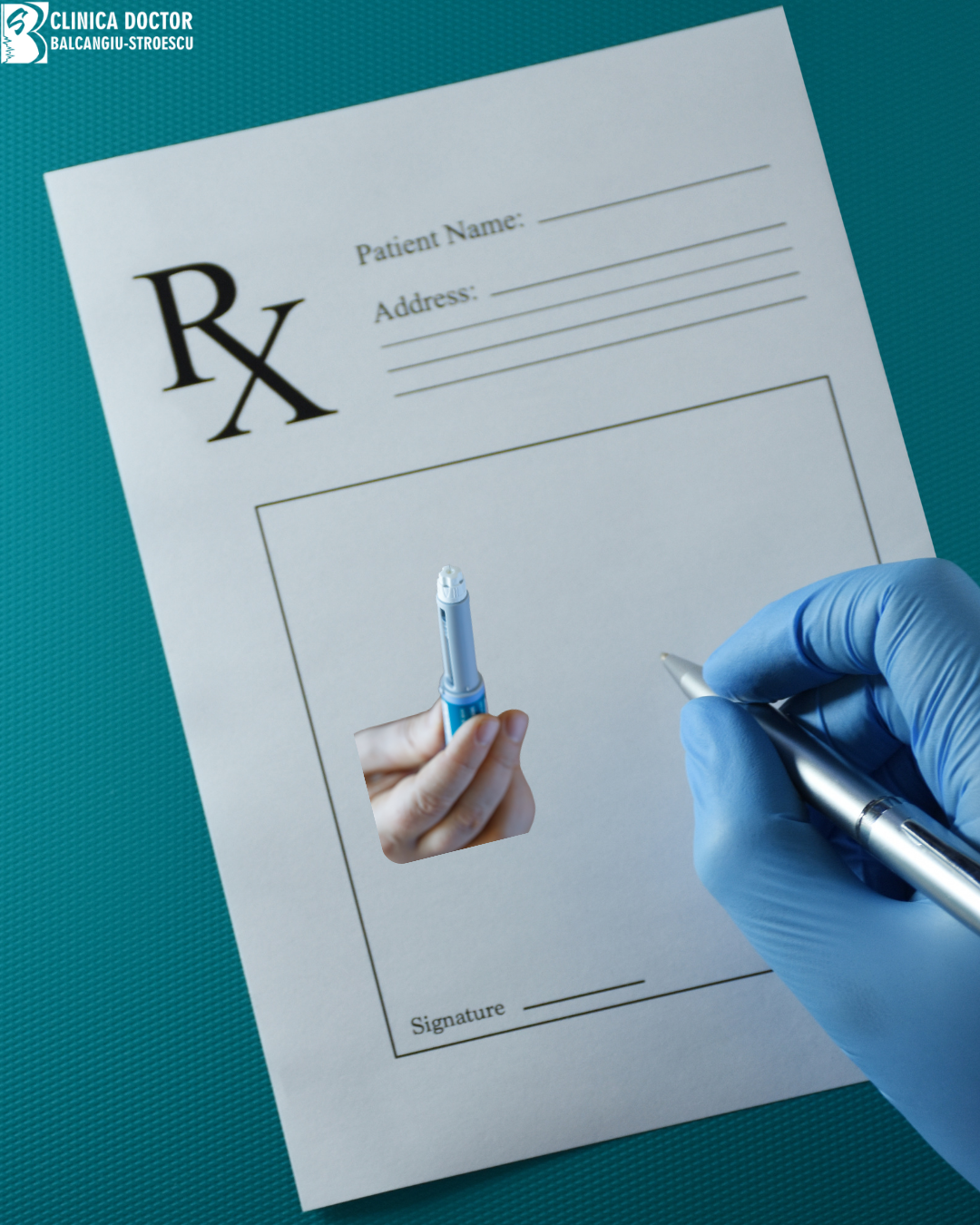 Issuance of electronic prescription for injectable weight loss treatment (patient initiated and under follow-up within the clinic)