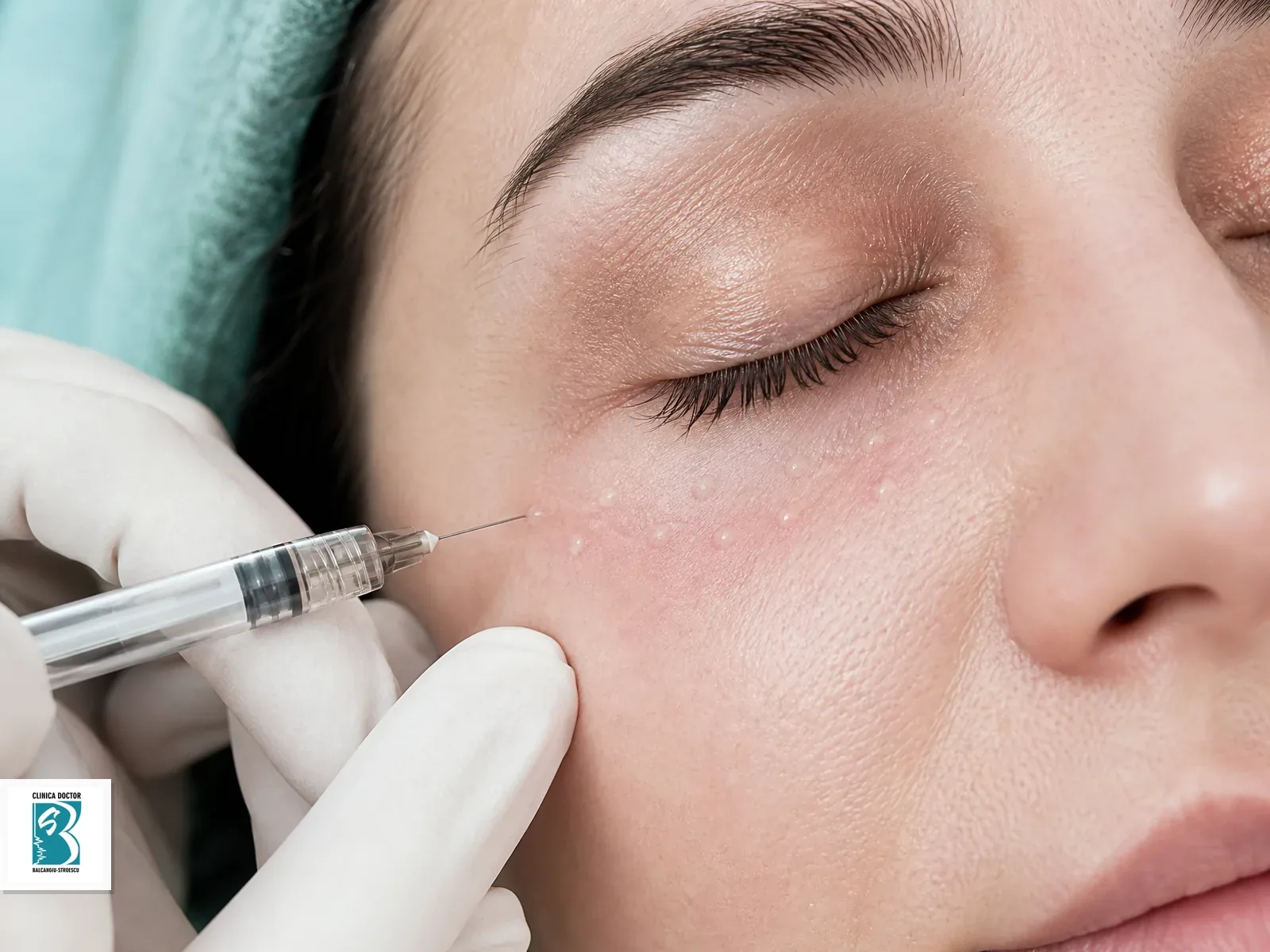 Tratament cu polinucleotide Vitaran eyes in zona perioculara cu microinjectie fina