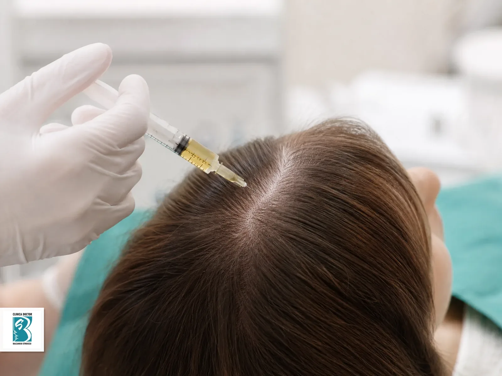 PRP Cellenis Tratament PRP Cellenis pe scalp cu plasma bogata in trombocite si par separat clinic