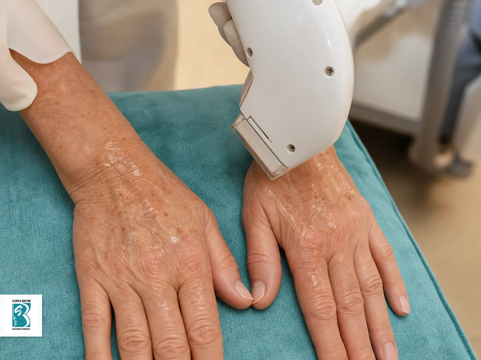 IPL Tight & Bright - Hiperpigmentari, Pete Pigmentare, Luminozitate - maini Tratament IPL Tight & Bright pentru mainilor, cu pete pigmentare evaluate in cadru clinic
