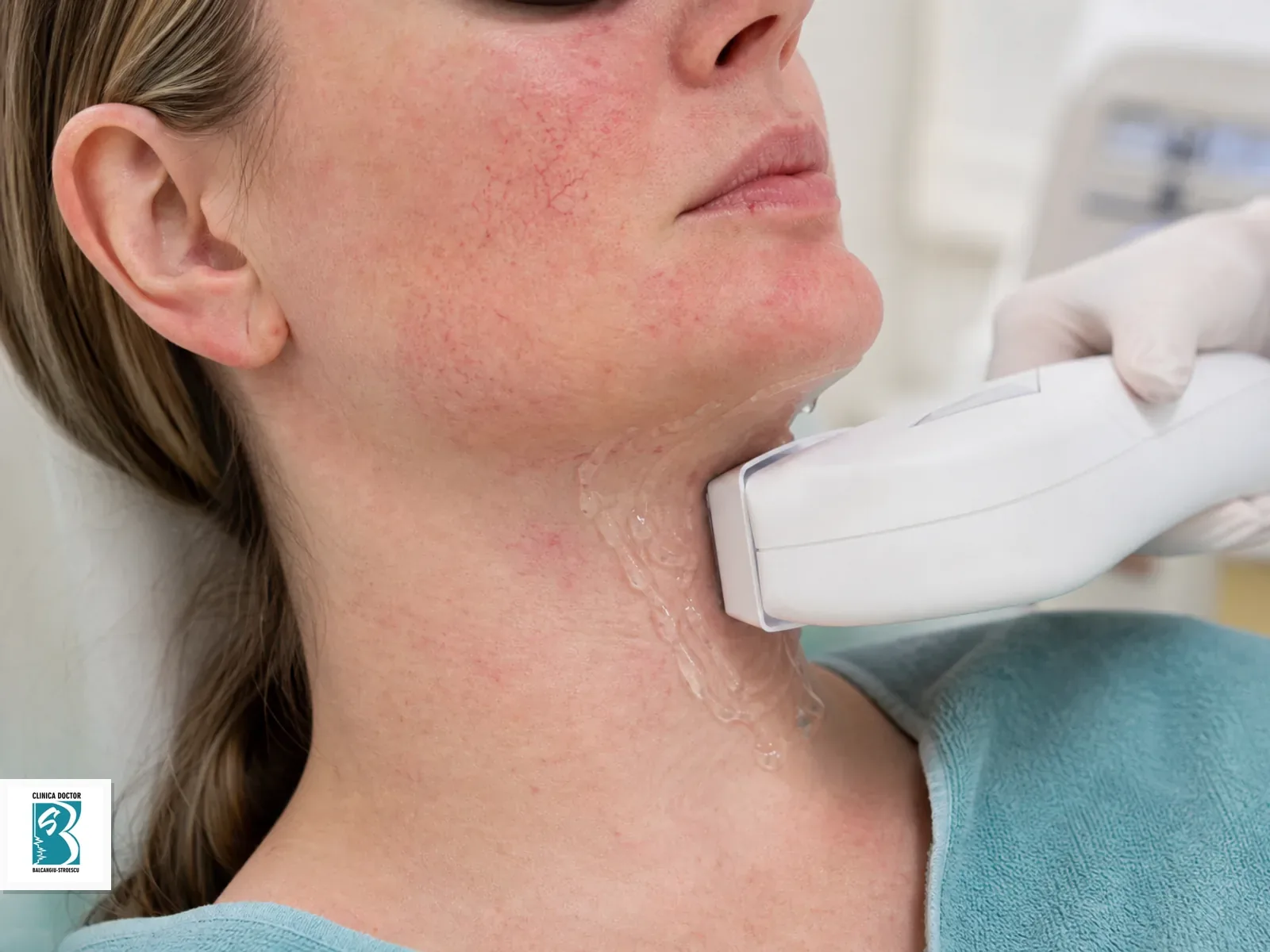 Tratament IPL vascular pentru fetei si gatului, cu roseata si vase fine vizibile