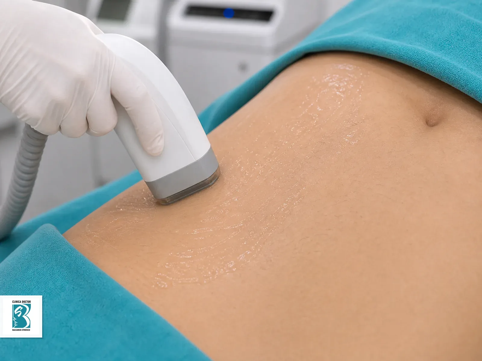 Abdomen Aplicator de epilare laser pentru Abdomen, cu gel de protecție pe zona tratată