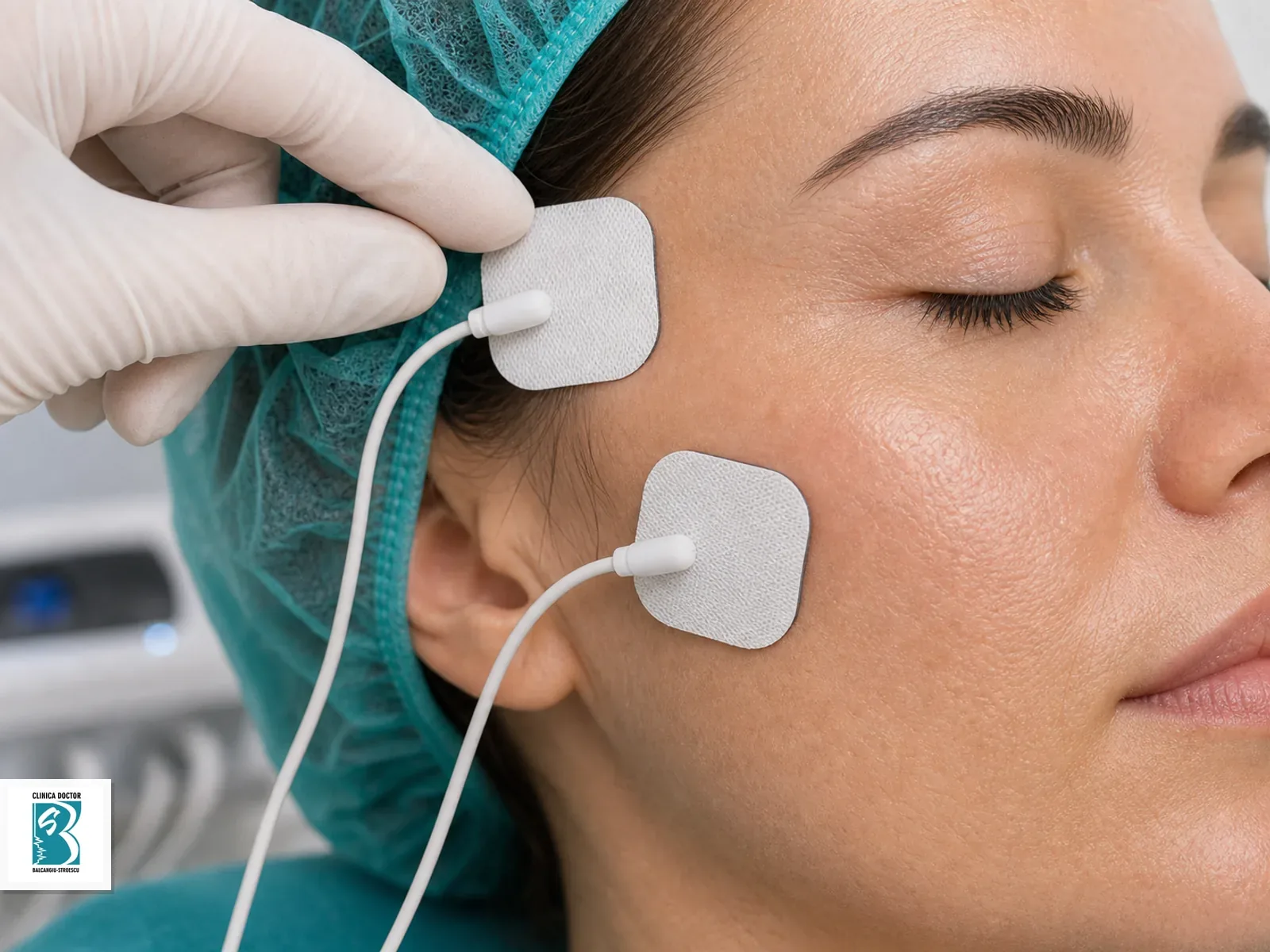 Electrozi faciali Emface pentru Emface – 1 ședință | Rejuvenare facială non-invazivă, aplicați pe zona tratată