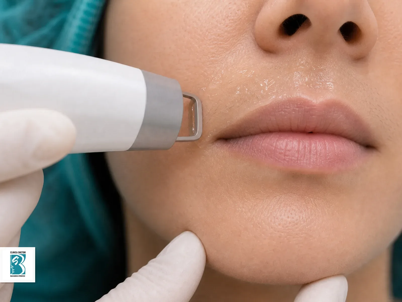 Aplicator de epilare laser pentru Mustață, cu gel de protecție pe zona tratată