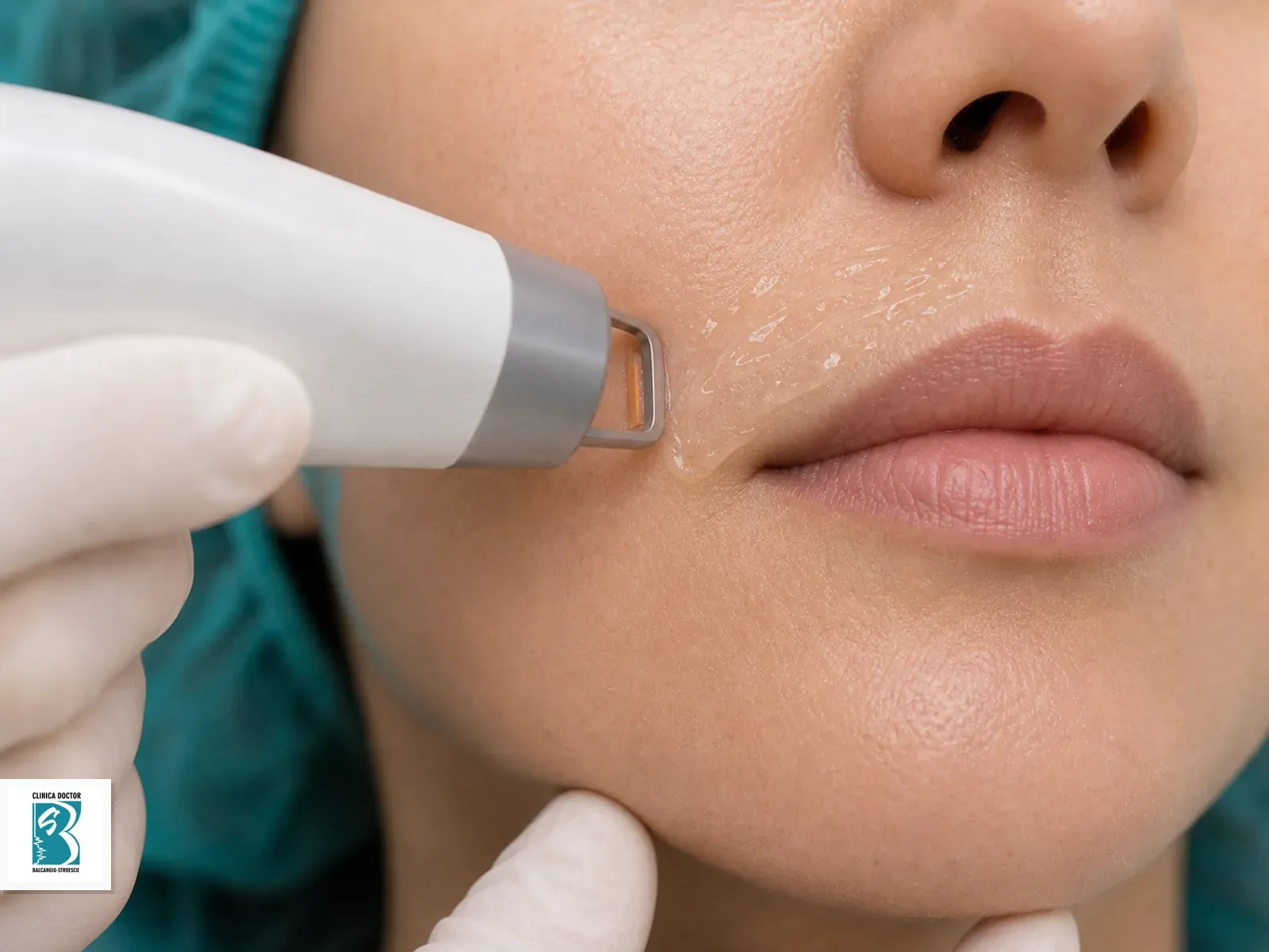 Mustață Aplicator de epilare laser pentru Mustață, cu gel de protecție pe zona tratată