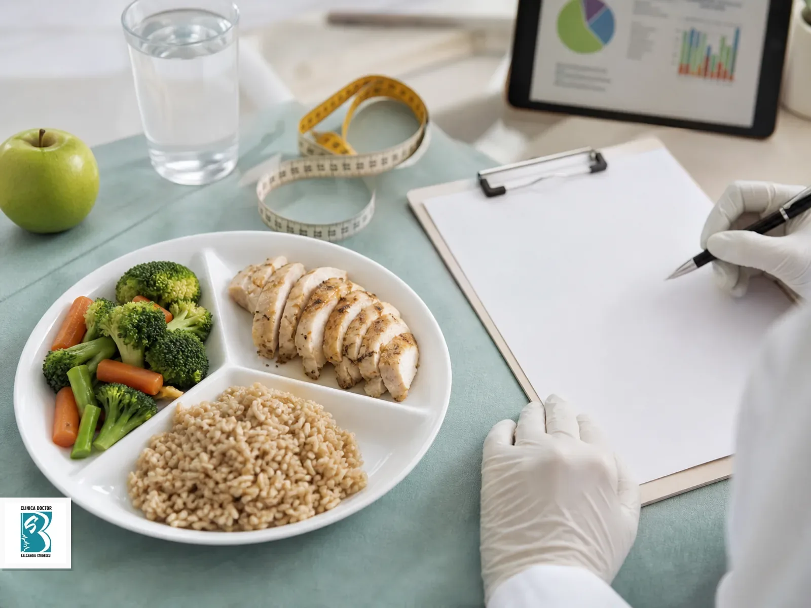Plan nutritional personalizat pentru obiective metabolice